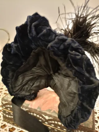 Sombrero de muñeca antigua siglo XIX