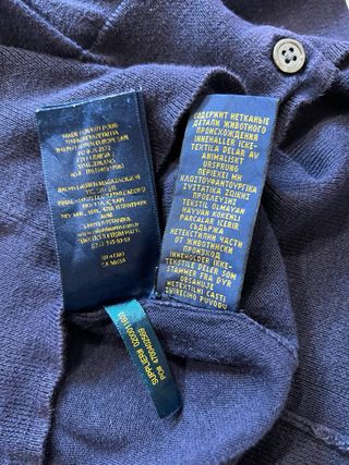 Jersey Polo Ralph Lauren Azul Marino