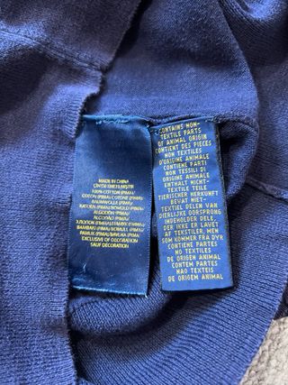 Jersey Polo Ralph Lauren Azul Marino