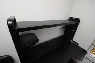 Escritorio Gaming IKEA FREDDE Negro