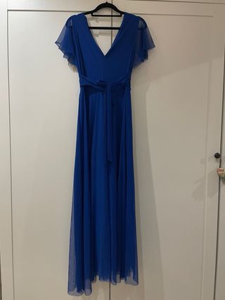 Vestido fiesta azul