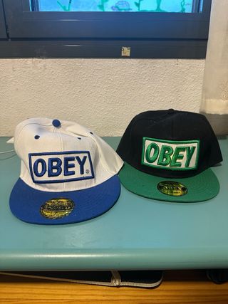 Gorras OBEY (2 unidades)