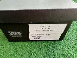 Zapatos Magnum Duty Talla 41 Negros