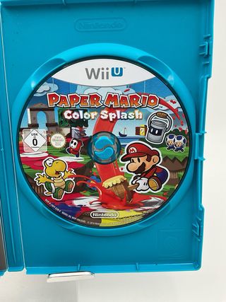 Paper Mario Color Splash Nintendo Wii U