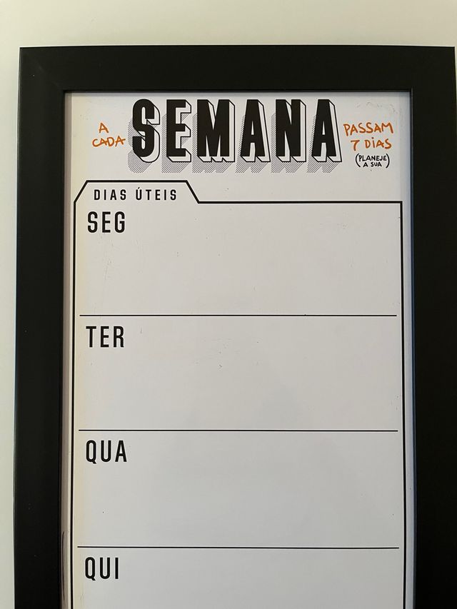 Calendario Organizzatore Settimanale