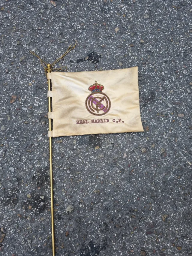 Bandiera Real Madrid C.F. ricamata
