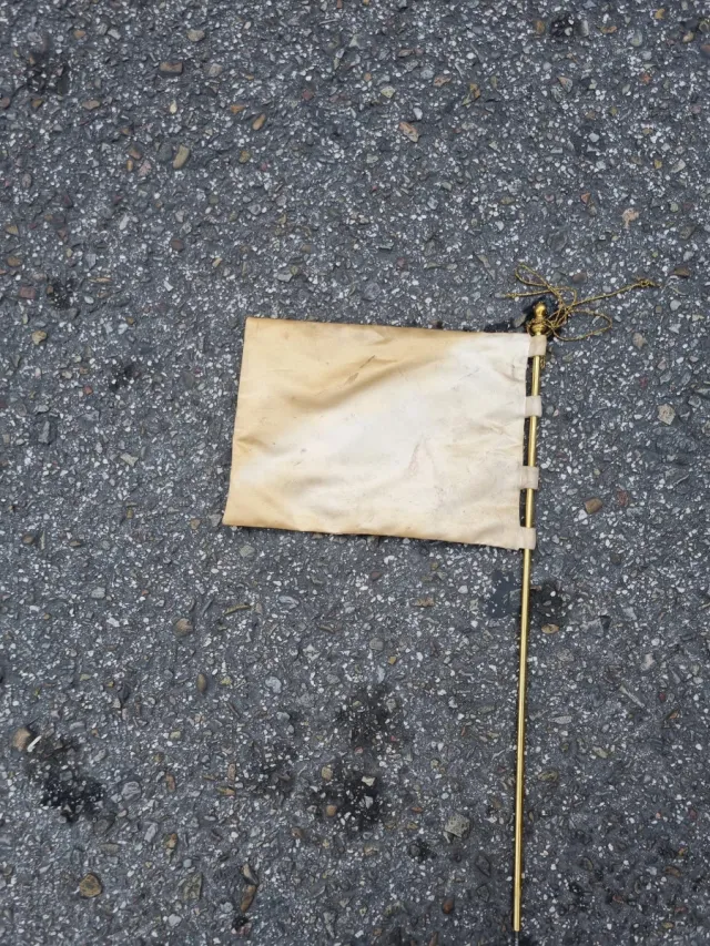 Bandiera Real Madrid C.F. ricamata