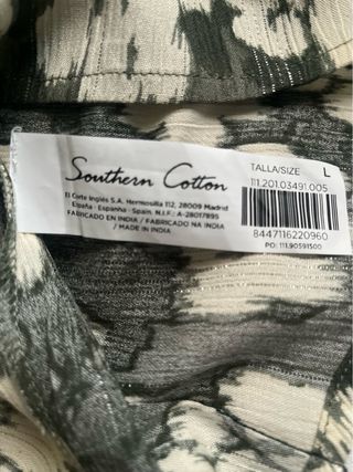 Blusa Southern Cotton Estampada por estrenar