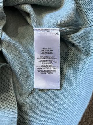 Jersey Polo Ralph Lauren Gris V-Neck