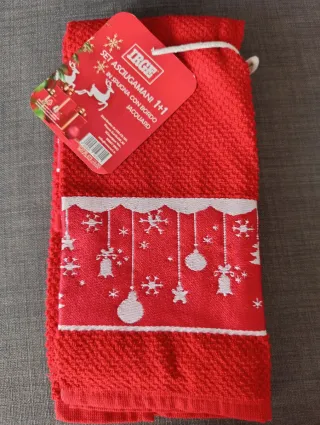 Set asciugamani Irge Natalizio Irge 1+1 in spugna