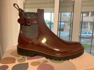 Botas de agua vestir granates