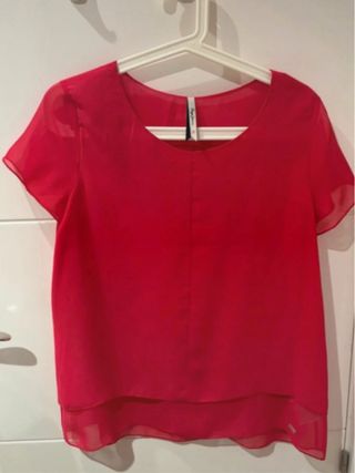 Blusa Pepe Jeans Frambuesa Talla M