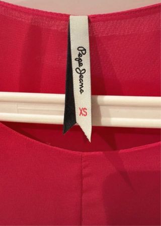 Blusa Pepe Jeans Frambuesa Talla M