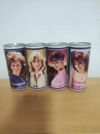 Set 4 Latas Coleccion Tennent's Vacías