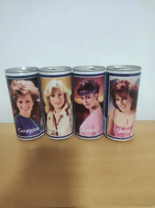 Set 4 Latas Coleccion Tennent's Vacías