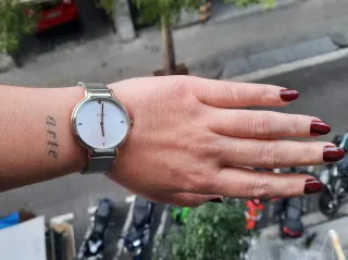 Reloj TOUS Dorado y Plateado con correa rejilla