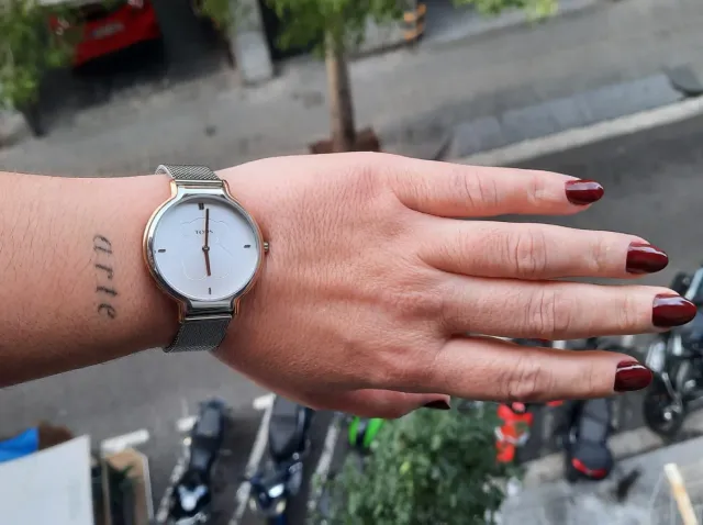 Reloj TOUS Dorado y Plateado con correa rejilla