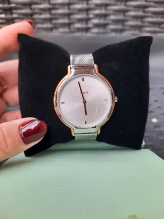 Reloj TOUS Dorado y Plateado con correa rejilla