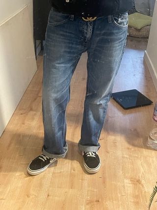 Calças Jeans Hilfiger Boyfriend Azuis