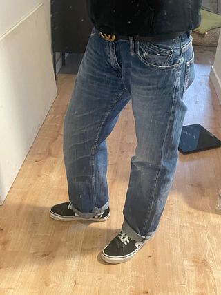 Calças Jeans Hilfiger Boyfriend Azuis