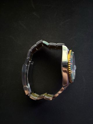 Rolex Reloj Verde y Dorado