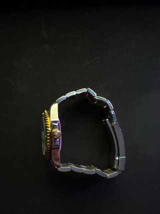 Rolex Reloj Verde y Dorado