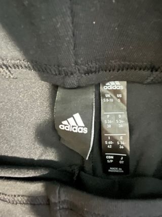 Mallas deportivas Adidas largas negras