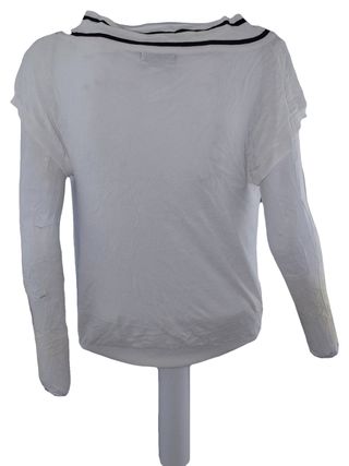 Sinequanone Maglia Donna Bianco L Top Manica Corta