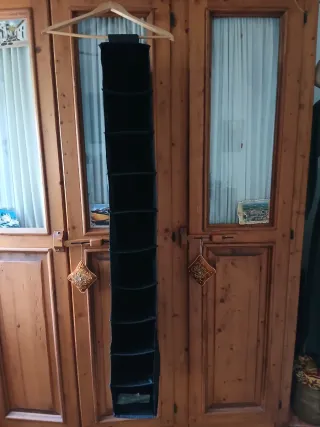 Organizador de tela IKEA negro