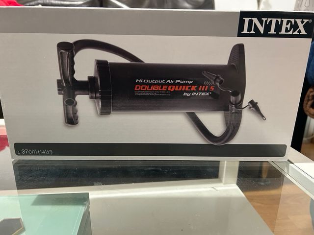 Hinchador Intex Doble Acción 37cm SIN ABRIR