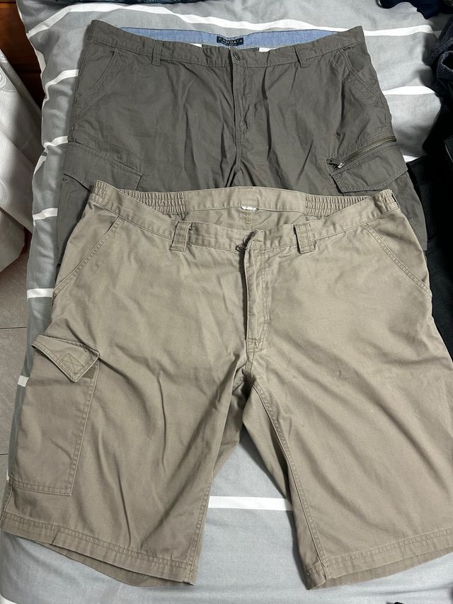 Pantalones cortos CANDA hombre beige/gris