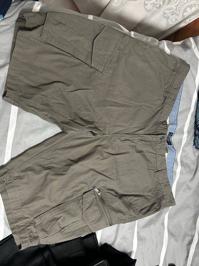 Pantalones cortos CANDA hombre beige/gris