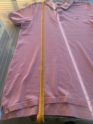 Polo Tommy Hilfiger Rosa Talla XL