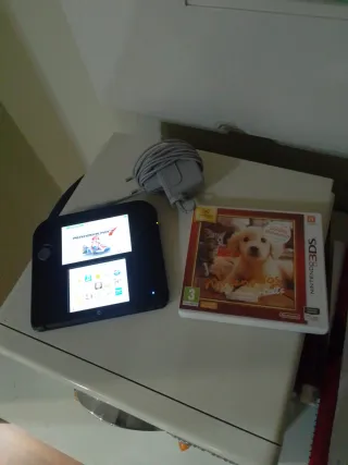 Nintendo DS Negra + Mario Kart