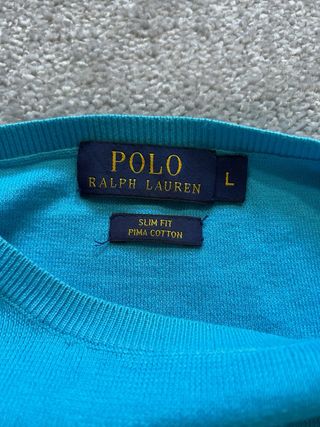 Jersey Polo Ralph Lauren Azul