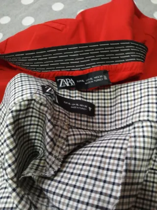 Pantalones de vestir Zara mujer XL.
