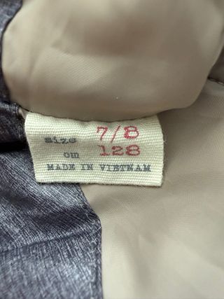 Chaqueta sin mangas Zara Girls T 7 años