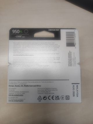 Tóner HP 950XL Negro