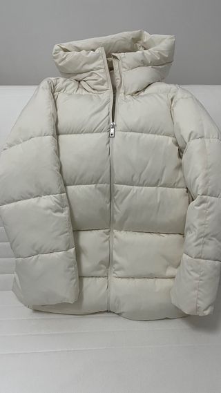 Anorak acolchado Mango capucha talla XS