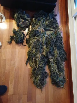 Traje Ghillie Camuflaje Militar