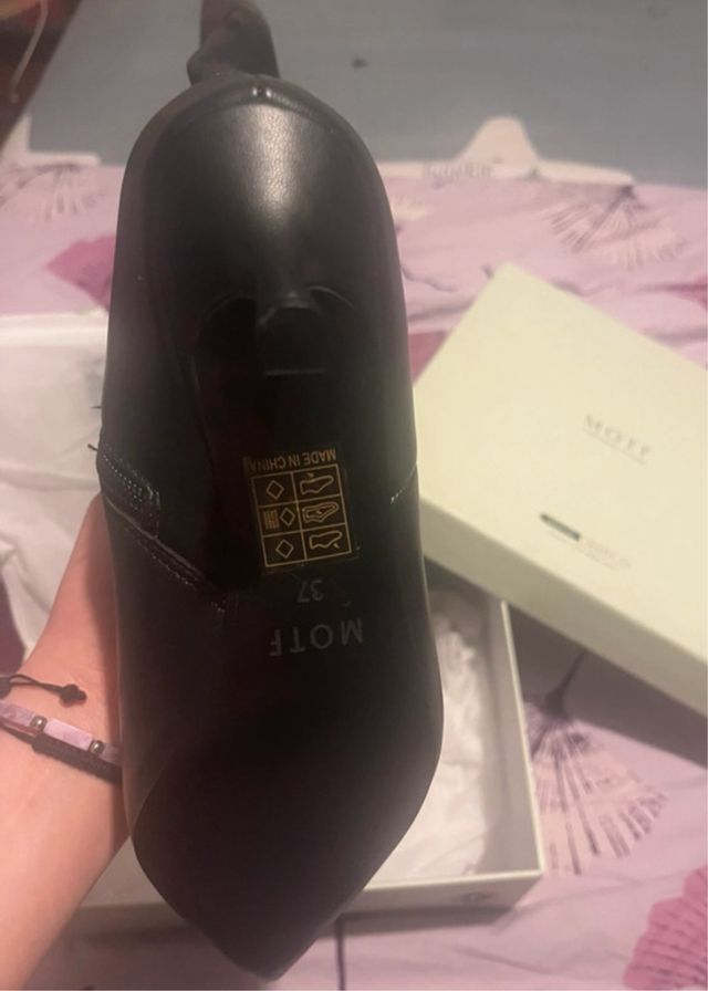 Botas altas MOTF negras