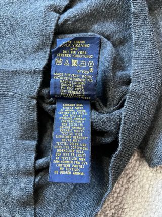 Cardigan Ralph Lauren Gris