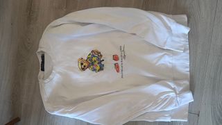 Sudadera Polo Ralph Lauren Oso Teddy blanca
