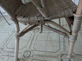 2 Sillas Terraza Mimbre