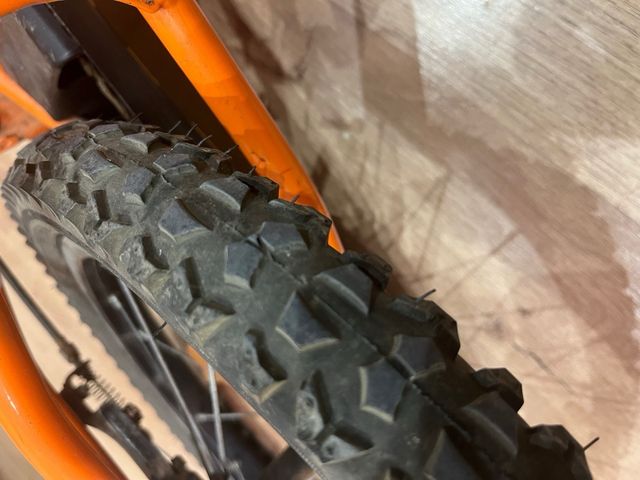 Bicicleta infantil 16 pulgadas naranja