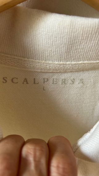 Polo Scalpers Blanco Talla L