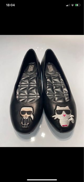 Zapatos Karl Lagerfeld negros Talla 40