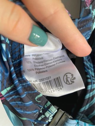 Bikini Mujer Talla L Estampado Tropical