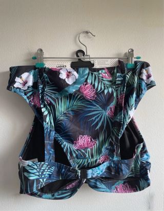 Bikini Mujer Talla L Estampado Tropical