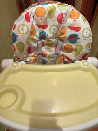 Trona para bebé con estampado de frutas